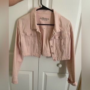 Baby Pink Jean Jacket
